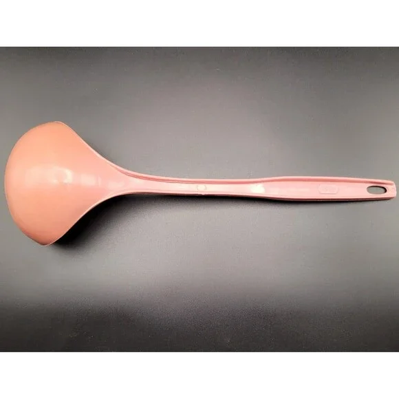 Vintage Foley Soup Ladle Utensil Pink Plastic Nylon USA - Picture 3 of 6